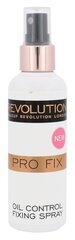 Pihustatav matt meigifiksaator Makeup Revolution London Oil Control 100 ml hind ja info | Makeup Revolution Dekoratiivkosmeetika | hansapost.ee