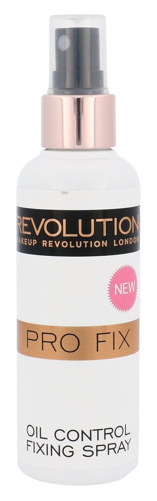 Pihustatav matt meigifiksaator Makeup Revolution London Oil Control 100 ml hind ja info | Jumestuskreemid ja puudrid | hansapost.ee