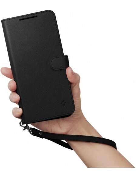 Spigen Wallet S Plus, must цена и информация | Telefonide kaitsekaaned ja -ümbrised | hansapost.ee