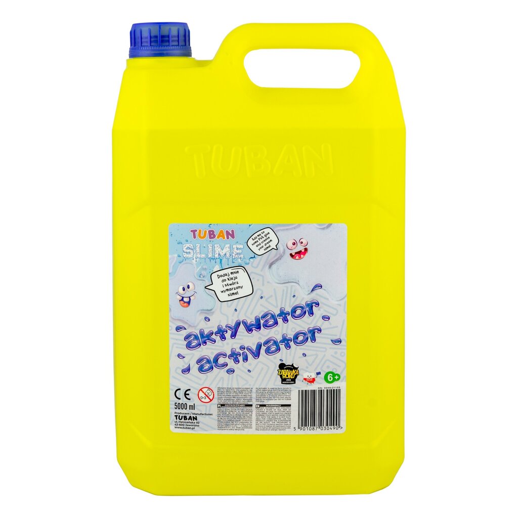 Aktivaator lima valmistamiseks (5 L), Tuban TU3049 hind ja info | Kunstitarbed, voolimise tarvikud | hansapost.ee