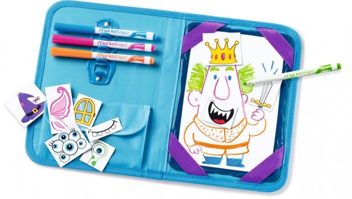 Joonistus komplekt magnettahvliga Maped Creativ Travel Board Knights and Princesses цена и информация | Kunstitarbed, voolimise tarvikud | hansapost.ee