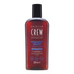 Šampoon American Crew Anti-Dandruff + Dry Scalp Shampoo, 250 ml hind ja info | Šampoonid | hansapost.ee