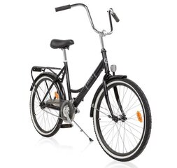 Велосипед Baana Suokki 24", 1-ступенчатый, черный цена и информация | Велосипеды | hansapost.ee