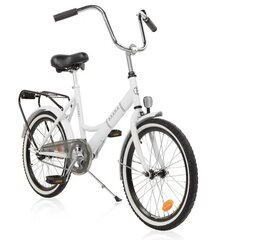 Велосипед Baana Suokki 20", 1-ступенчатый, белый цена и информация | Велосипеды | hansapost.ee