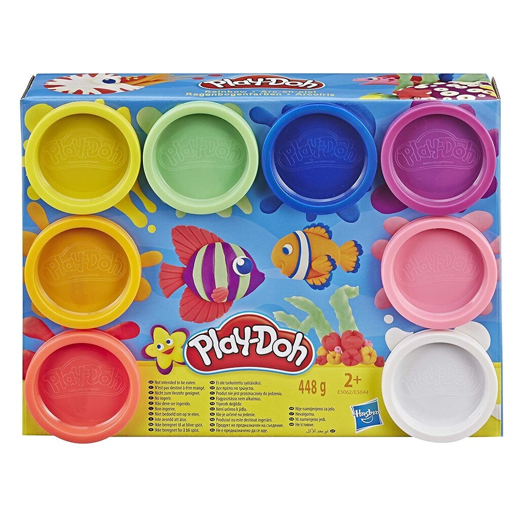 Plastiliin Hasbro Play Doh, 8 tk hind ja info | Arendavad laste mänguasjad | hansapost.ee