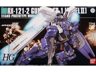 Bandai - HGUC RX-121-2 Gundam TR-1 [HAZEL II], 1/144, 60396 hind ja info | Klotsid ja konstruktorid | hansapost.ee