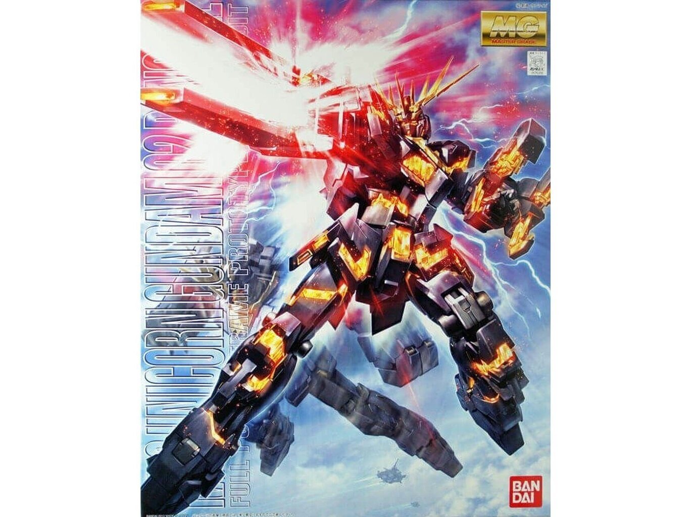 Bandai - mg rx-0 Unicorn Gundam 02 Banshee, 1/100, 63045 цена и информация | Klotsid ja konstruktorid | hansapost.ee