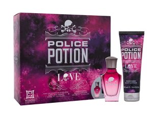 Komplekt Police Potion Love: parfüümvesi, 30 ml + ihupiim, 100 ml hind ja info | Police Parfüümid, lõhnad ja kosmeetika | hansapost.ee