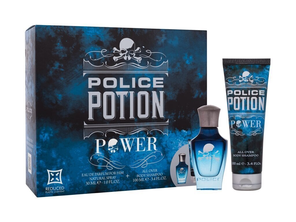 Komplekt Police Potion Power: parfüümvesi, 30 ml + dušigeel, 100 ml цена и информация | Parfüümid meestele | hansapost.ee