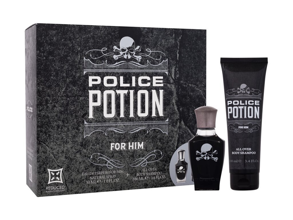 Komplekt Police Potion For Him: parfüümvesi, 30 ml + šampoon, 100 ml цена и информация | Parfüümid meestele | hansapost.ee