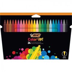 Viltpliiatsid Bic Felt Pens Color Up, 24värvi komplektis 499317 hind ja info | Bic Lastekaubad ja beebikaubad | hansapost.ee