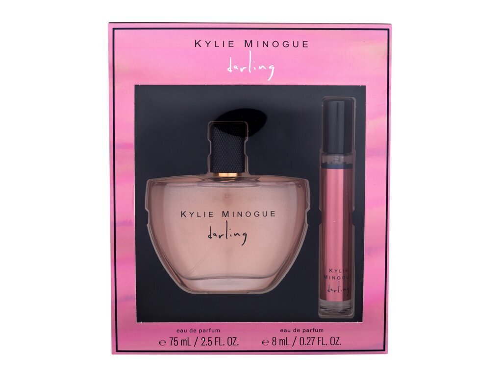 Komplekt Kylie Minogue Darling: parfüümvesi, 75 ml + parfüümvesi, 8 ml hind ja info | Parfüümid naistele | hansapost.ee