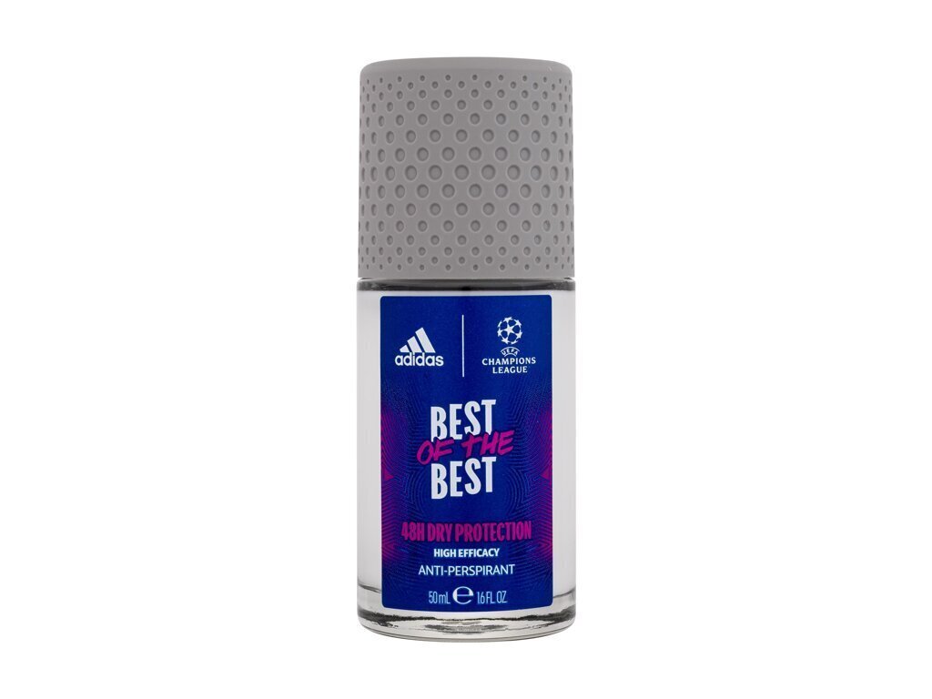 Rulldeodorant Adidas Uefa Best of the Best, 50 ml hind ja info | Deodorandid | hansapost.ee