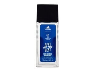 Дезодорант-спрей Adidas Uefa Champions League Best Of The Best, 75 мл цена и информация | Дезодоранты | hansapost.ee