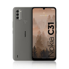 Nokia C31 4/64GB Dual SIM Charcoal hind ja info | Telefonid | hansapost.ee