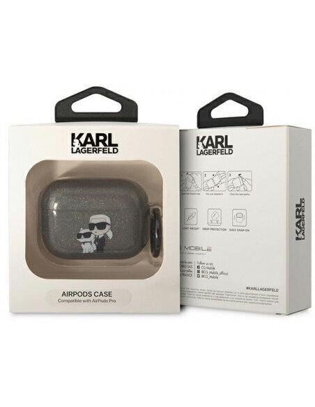 Karl Lagerfeld KLAPHNKCTGK Airpods Pro цена и информация | Kõrvaklappide tarvikud | hansapost.ee