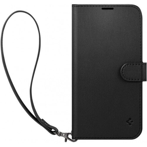 Spigen Black Wallet S, must hind ja info | Telefonide kaitsekaaned ja -ümbrised | hansapost.ee