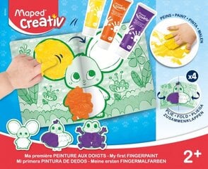 MAPED Creativ комплект для рисования пальчиковыми красками 2+ цена и информация | Принадлежности для рисования, лепки | hansapost.ee