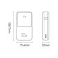 Baseus Baseus Pro 20000 mAh 22,5 W valge toiteplokk A-tüüpi USB-ga – C-tüüpi USB 3A 0,3 m kaabel (PPBD040302) (valge) цена и информация | Akupangad | hansapost.ee