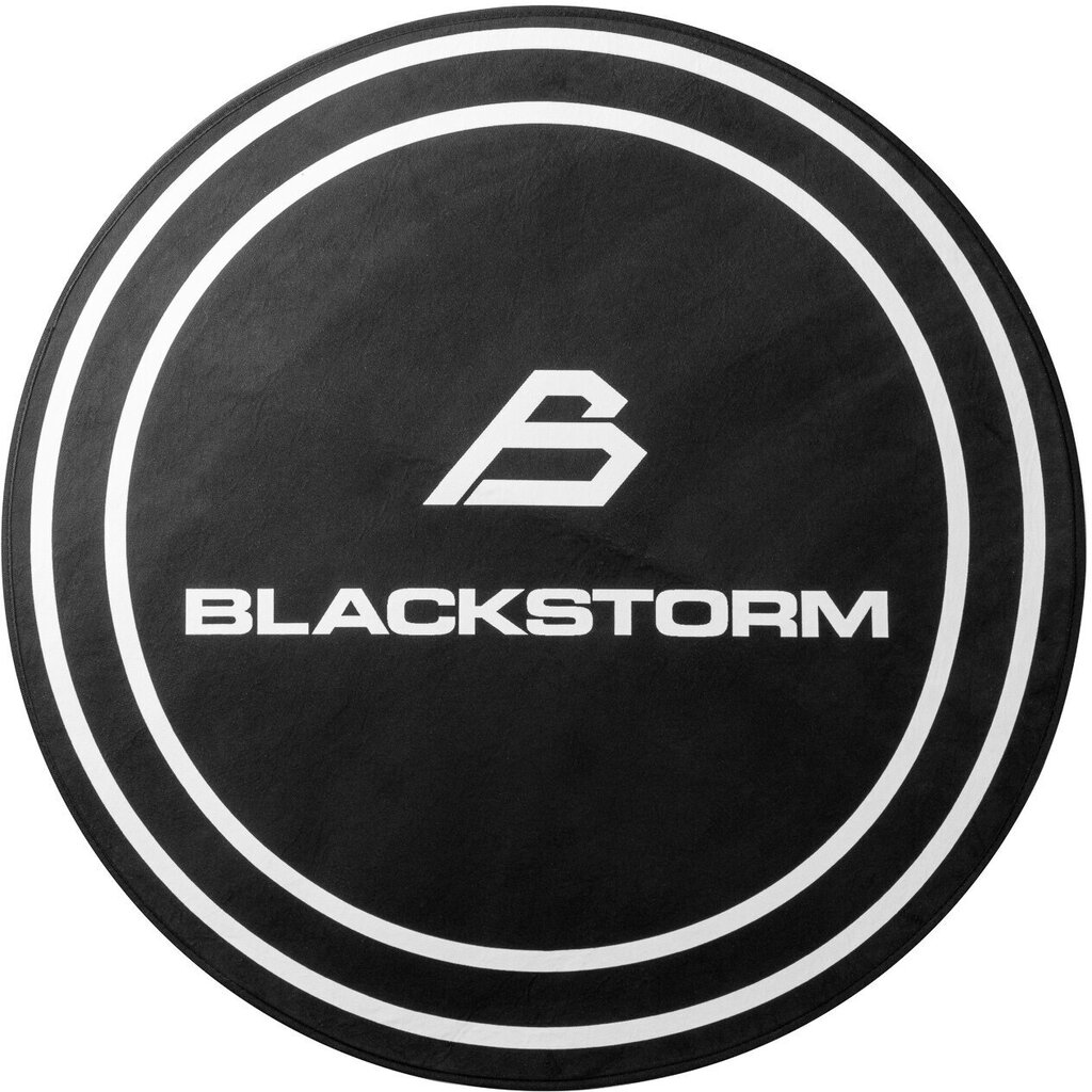 Kaitsev põrandamatt Blackstorm, must цена и информация | Kontoritoolid | hansapost.ee