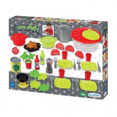 Einete Komplekt Ecoiffier 100% Chef 43 Tükid, osad price and information | Toys for girls | hansapost.ee