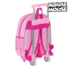 Ratastega 3D-kooliseljakott Minnie Mouse Roosa hind ja info | Minnie Mouse Lastekaubad ja beebikaubad | hansapost.ee