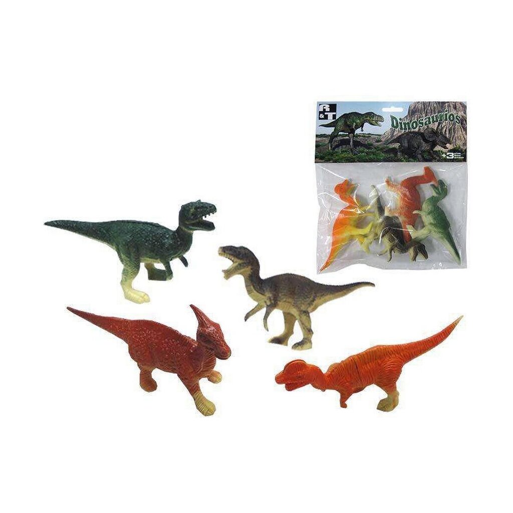 Arvude komplekt 20 x 26 x 3 cm 4 Tükid, osad Dinosaurused цена и информация | Mänguasjad poistele | hansapost.ee