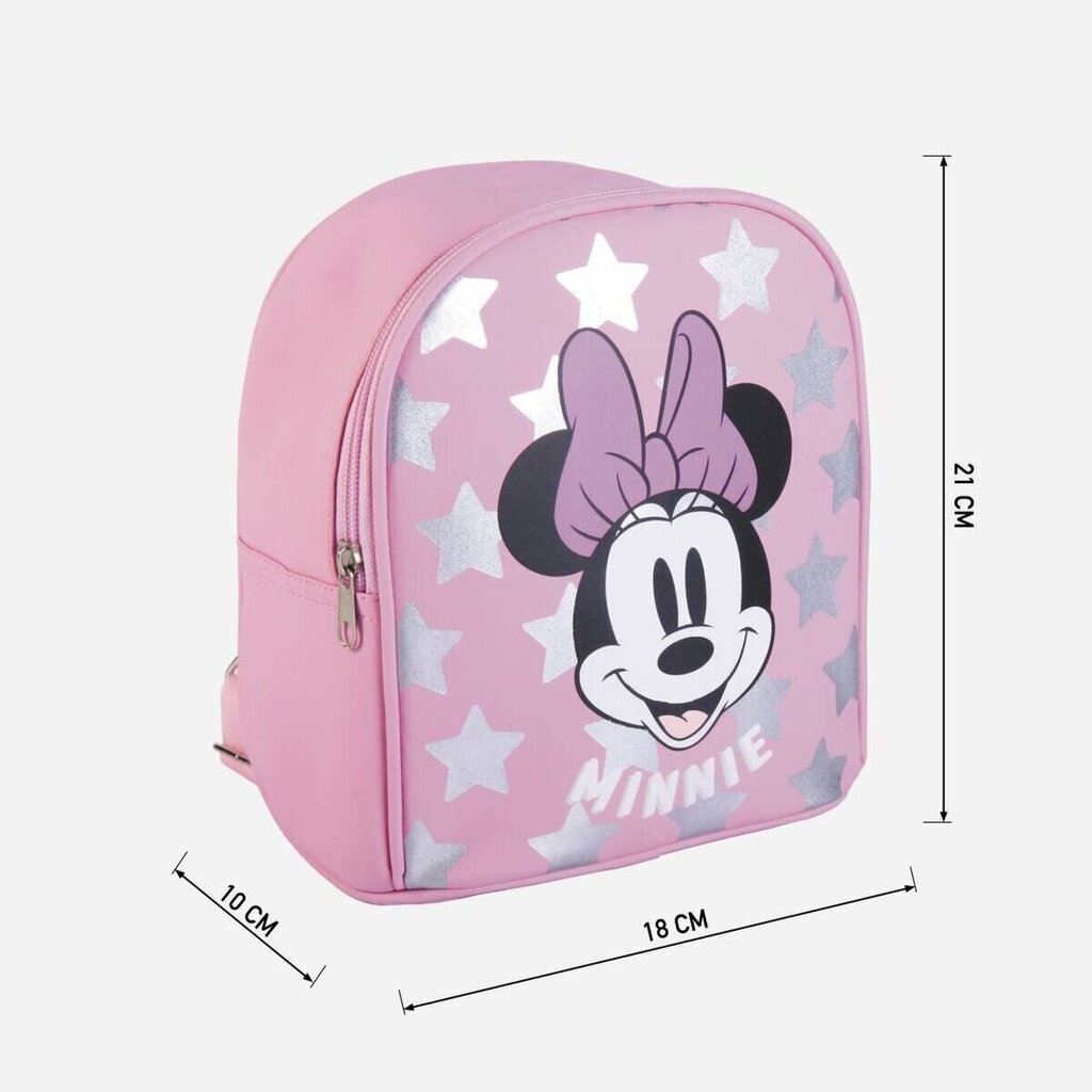 Kooliseljakott Minnie Mouse Roosa (18 x 10 x 21 cm) hind ja info | Koolikotid ja seljakotid | hansapost.ee