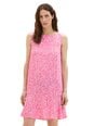 Платье женское Tom Tailor, розовое-пестрое
