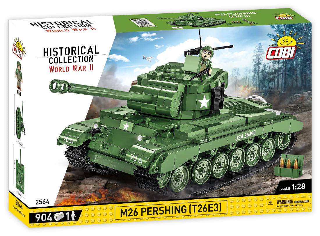 COBI - Plastkonstruktorid 2564 M26 PERSHING hind ja info | Klotsid ja konstruktorid | hansapost.ee