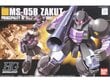 Bandai - HGUC MS-05B Zaku I, 1/144, 60661 hind ja info | Klotsid ja konstruktorid | hansapost.ee