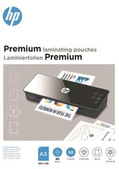 Пленка для ламинирования HP Premium, A3, 80 мик., 50 шт. цена и информация | Dolovija Товары для школы | hansapost.ee