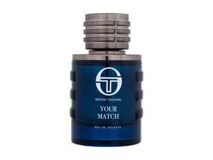 Parfüümvesi Sergio Tacchini Your Match, 100 ml hind ja info | Sergio Tacchini Parfüümid, lõhnad ja kosmeetika | hansapost.ee