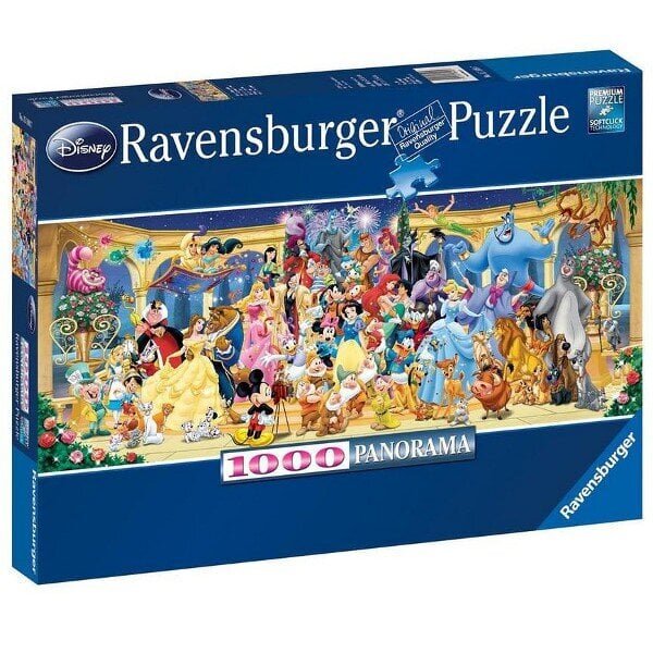 Pusle Ravensburger Disney Panorama, 1000 d. цена и информация | Pusled lastele ja täiskasvanutele | hansapost.ee