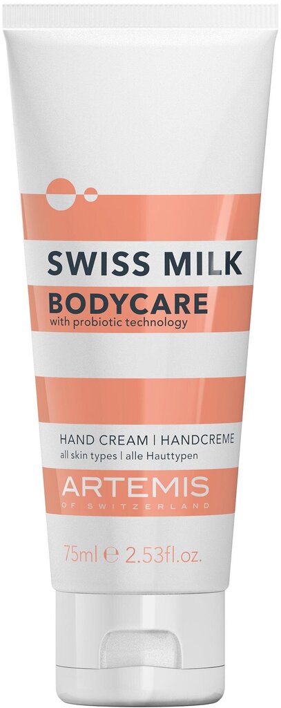 Kätekreem Artemis Swiss Milk Hand Cream 3in1, 75ml hind ja info | Kehakreemid, kehaõlid ja losjoonid | hansapost.ee