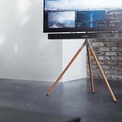 One For All TV-statiiv 32"–65", helepruun hind ja info | Teleri seinakinnitused ja hoidjad | hansapost.ee