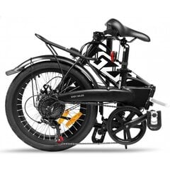 Электрический велосипед GZR Pedelec Plus 20", черный цвет цена и информация | GZR Аутлет | hansapost.ee