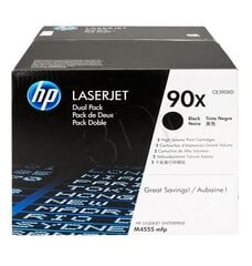 Tooner kassett HP 90X, kaks pakki, must hind ja info | Laserprinteri toonerid | hansapost.ee