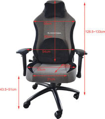 Mänguritool Blackstorm Throne Canvas, must/hall price and information | Office chairs | hansapost.ee