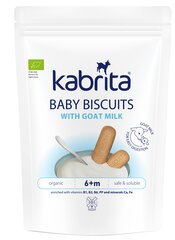 Печенье Kabrita® на козьем молоке с 6 месяцев, 115 г x 6 шт. цена и информация | Закуски, напитки для детей | hansapost.ee