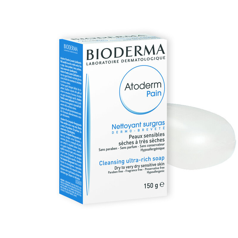 Käteseep Bioderma Atoderm 150g цена и информация | Seebid | hansapost.ee