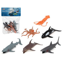 Набор диких животных Океан, 6 шт. цена и информация | Игрушки для мальчиков | hansapost.ee