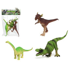 Набор динозавров, 3 шт. цена и информация | Игрушки для мальчиков | hansapost.ee
