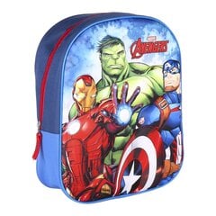Школьный рюкзак The Avengers Синий (25 x 31 x 10 cm) цена и информация | Школьные рюкзаки, спортивные сумки | hansapost.ee