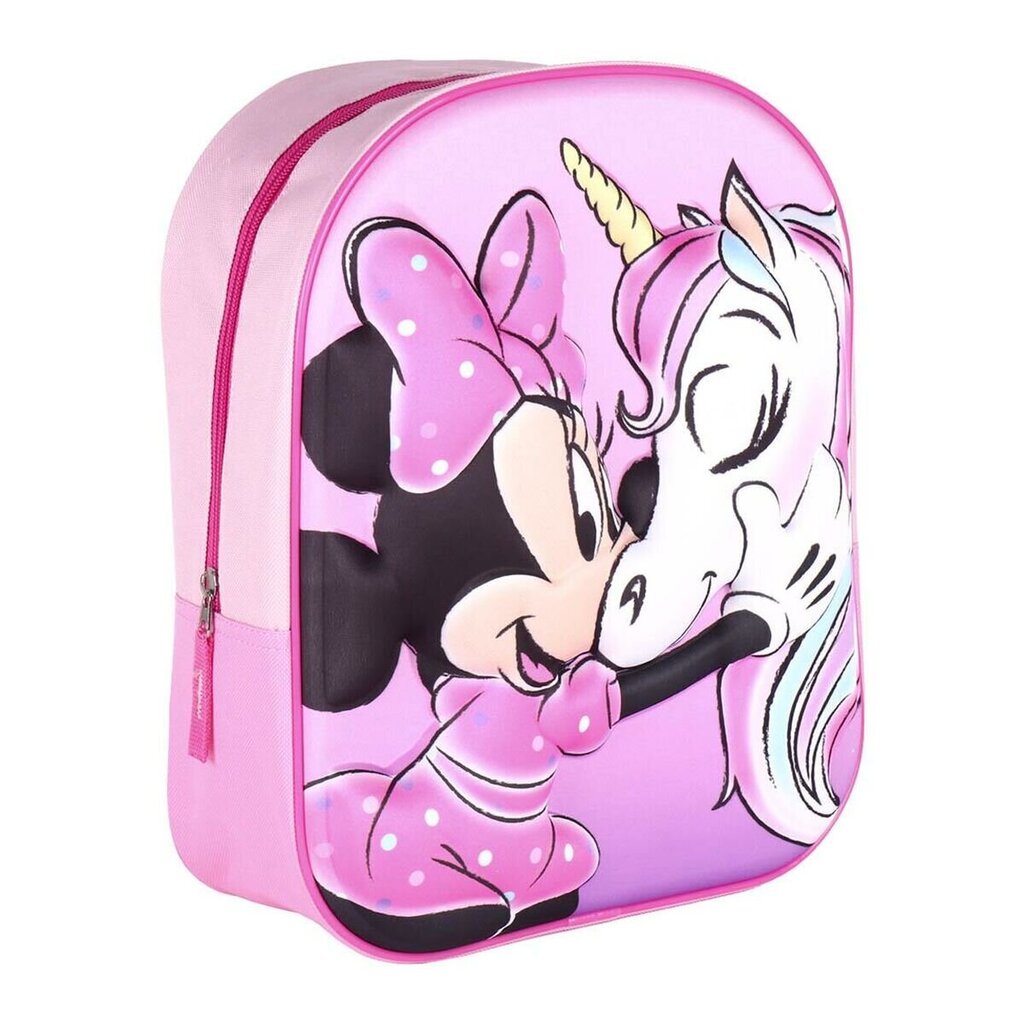 Kooliseljakott Minnie Mouse Roosa (25 x 31 x 10 cm) hind ja info | Koolikotid ja seljakotid | hansapost.ee