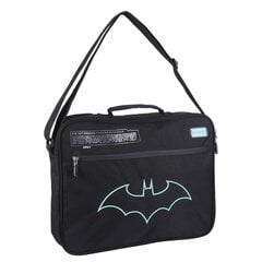 Kooli ranits Batman Must (29 x 6 x 38 cm) цена и информация | Школьные рюкзаки, спортивные сумки | hansapost.ee