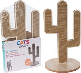 Когтеточка Cats Collection для кошек кактус 35x34,5x6 см цена и информация | Когтеточки | hansapost.ee