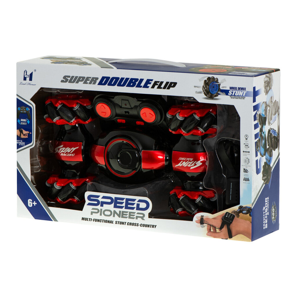 RC Speed Pioneer Stunt Car 360 Red price and information | Mänguasjad poistele | hansapost.ee