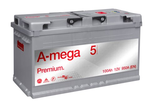 Aku A-MEGA Premium 100Ah 950A hind ja info | Autoakud | hansapost.ee