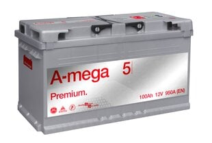 Аккумулятор A-MEGA Premium 100мАч 950A цена и информация | Аккумуляторы | hansapost.ee